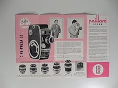 Bolex paillard. cinepresa usato  Spedito ovunque in Italia 