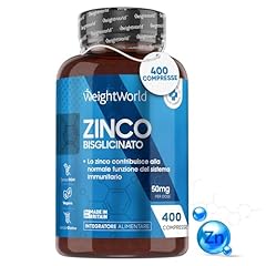 Zinco integratore 400 usato  Spedito ovunque in Italia 