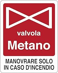 Valvola metano. manovrare usato  Spedito ovunque in Italia 