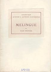 Mélingue comédien homme d'occasion  Livré partout en France