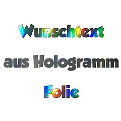 Generisch hologramm wunschtext gebraucht kaufen  Wird an jeden Ort in Deutschland