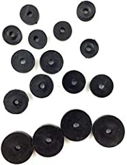 Assortment of Rubber Flat Pack of 13 Tap Washers 3/8", used for sale  Delivered anywhere in UK