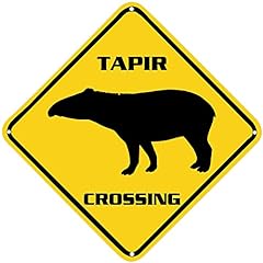 Tapir crossing sign for sale  Delivered anywhere in USA 
