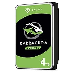 Seagate BarraCuda, 4 TB, Hard Disk Interno, SATA da 6 GBit/s, 3,5", 5400 RPM, Cache da 256 MB per PC Desktop (ST4000DM004), usato usato  Spedito ovunque in Italia 