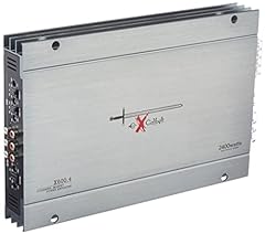 Excalibur X600.4 – Amplificador Estéreo 4 canales (2400 W, Crossover variable, 2 Ohmios), usado segunda mano  Se entrega en toda España 