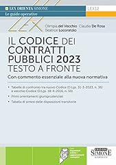 Codice dei contratti usato  Spedito ovunque in Italia 