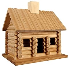 Log cabin birdhouse for sale  Delivered anywhere in USA 