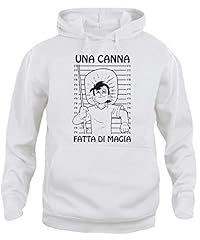 Felpa cappuccio unisex usato  Spedito ovunque in Italia 