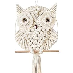 Achart owl macrame for sale  Delivered anywhere in USA 