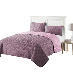 Luxury quilted bedspread for sale  Delivered anywhere in UK