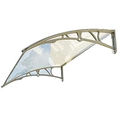 Frosted door canopy for sale  Delivered anywhere in UK