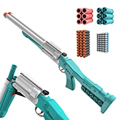 Tovol Zerky Double Barrel Soft Bullet Shot Gun Toy for sale  Delivered anywhere in Ireland
