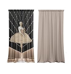 Set velour curtains for sale  Delivered anywhere in UK