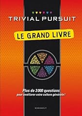 Trivial pursuit grand d'occasion  Livré partout en Belgiqu