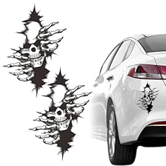 Skull autocollant voiture d'occasion  Livré partout en France