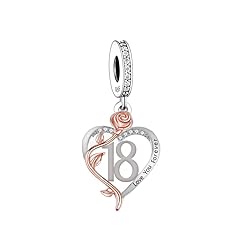 18th birthday charm for sale  Delivered anywhere in UK