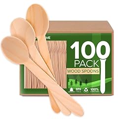 100 wooden disposable for sale  Delivered anywhere in USA 