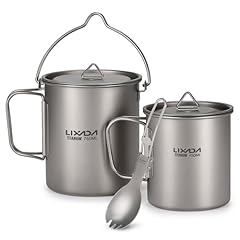 Lixada titanium pot for sale  Delivered anywhere in UK
