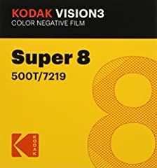 Kodak Vision3 Super 8mm Colour Negative Film 500T 7219, used for sale  Delivered anywhere in UK