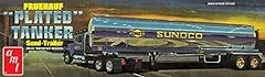 AMT Fruehauf Plated Tanker Trailer (Sunoco) 1:25 Scale, used for sale  Delivered anywhere in USA 
