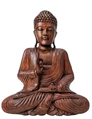 Statua buddha seduto usato  Spedito ovunque in Italia 
