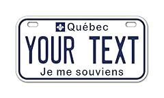 Inkmyplate personalized quebec for sale  Delivered anywhere in USA 
