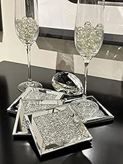 Glass coasters drinks for sale  Delivered anywhere in USA 