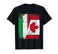 Canada italia bandiera usato  Spedito ovunque in Italia 