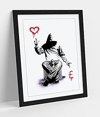 Canvasartshop banksy love for sale  Delivered anywhere in Ireland