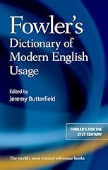 Fowler dictionary modern for sale  Delivered anywhere in UK