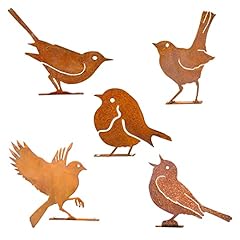 5pcs rusty birds for sale  Delivered anywhere in UK