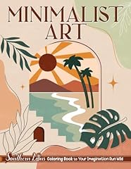 Minimalist art coloring d'occasion  Livré partout en France