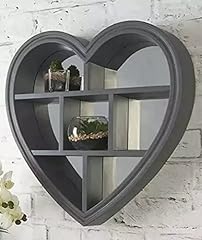 New grey heart for sale  Delivered anywhere in UK
