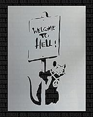 Banksy welcome hell for sale  Delivered anywhere in UK