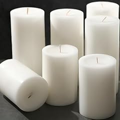 White pillar candles for sale  Delivered anywhere in USA 