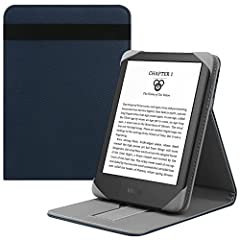 HoYiXi Custodia universale per 6'' PocketBook/Tolino/Sony E-Book Reader 6'' Nuovo Kindle 2022 & 2019/Kobo Clara HD/Kobo Clara 2E/Kobo Nia/PocketBook Basic 4/Touch Lux 5 pelle Cover con supporto, blu, usato usato  Spedito ovunque in Italia 