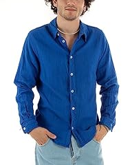 Camicia uomo lino usato  Spedito ovunque in Italia 