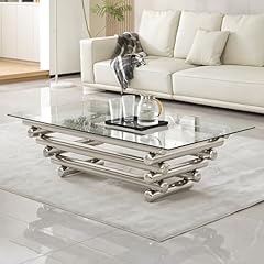 Glass coffee table for sale  Delivered anywhere in USA 