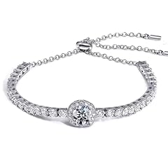 Bracciale tennis moissanite usato  Spedito ovunque in Italia 
