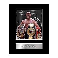 Tyson fury signed for sale  Delivered anywhere in Canada