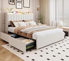 Queen bed frame for sale  Delivered anywhere in USA 
