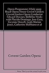 Opera programme july for sale  Delivered anywhere in UK