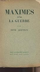 Maximes guerre d'occasion  Livré partout en France