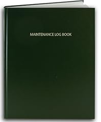Bookfactory maintenance log for sale  Delivered anywhere in UK