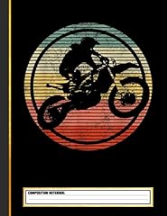 Vintage motocross composition for sale  Delivered anywhere in UK