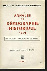 Revue annales démographie d'occasion  Livré partout en France