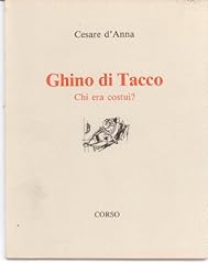 Ghino tacco. chi usato  Spedito ovunque in Italia 