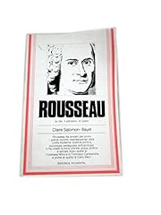 Rousseau. vita pensiero usato  Spedito ovunque in Italia 