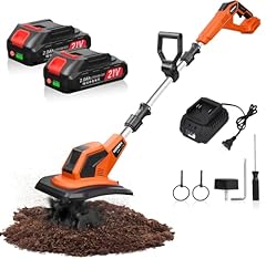 Cordless tiller cultivator for sale  Delivered anywhere in USA 