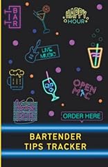 Bartender tips tracker for sale  Delivered anywhere in USA 